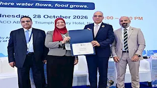 وزير الري يشهد ختام برنامج لتأهيل 100 مدرب أفريقي في المياه والأمن الغذائي - صور