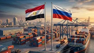 التبادل التجاري بين مصر من روسيا يقفز 64% إلى 6.3 مليار دولار في 8 أشهر