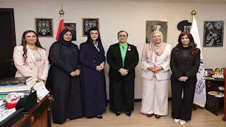 أمل عمار  تستقبل الأميرة دعاء بنت محمد لبحث تعزيز التعاون في تمكين المرأة