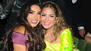 روجينا توجه رسالة لـ صابرين بعد احتفالها بزفاف ابنها- صور