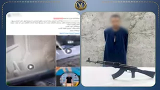 رفض جواز أخته.. ضبط شخص أطلق النار على منزل والدته في أسيوط