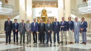 النائب العام يستقبل مجلس أمناء الجامعة الألمانية بالقاهرة لبحث تعزيز التعاون