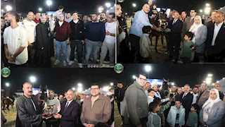 محافظ الشرقية يكرّم الفائزين في مسابقة أدب الخيل بمهرجان الخيول العربية - صور