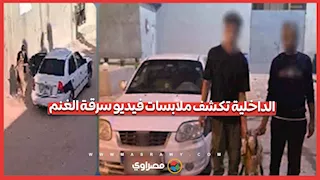 الداخلية تكشف ملابسات فيديو سرقة الغنم في شمال سيناء وتضبط المتهمين
