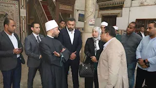 وزير الأوقاف يعلن بدء تطوير مسجد عبد الوهاب الشعراني والحفاظ على هويته التراثية