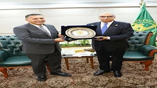 رئيس مجلس الدولة يتفقد مقر المجلس بالقليوبية مع بدء العام القضائي الجديد