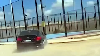قيادة متهورة لطالب داخل جامعة الإسكندرية الأهلية