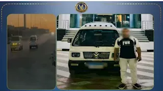 ماشي عكس وقطع الطريق.. ضبط قائد فان عرّض حياة المواطنين للخطر بأكتوبر