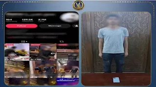 هاتفه وثق نشاطه المشبوه.. فيديوهات جريئة توقع "بلوجر الرمل" في كمين مباحث الآداب