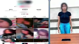 القبض على بلوجر تنشر مقاطع فيديو خادشة للحياء بالمنصورة 