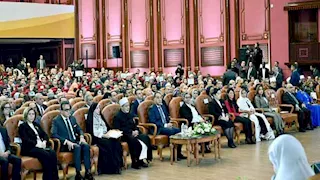 رئيس النيابة الإدارية يشارك في مؤتمر دولي حول الخطاب الديني وحقوق المرأة | صور