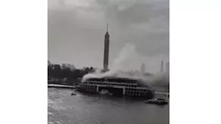 السيطرة على حريق بمدخنة مطعم داخل مركب سياحي بكورنيش النيل