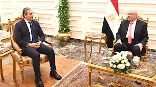 رئيس مجلس النواب يستقبل نقيب الإعلاميين