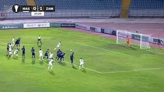 ملخص الشوط الأول من مباراة الزمالك والمصري البورسعيدي بالكونفدرالية