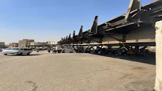 21 صورة.. استمرار تقطيع وفك كوبري السيدة عائشة