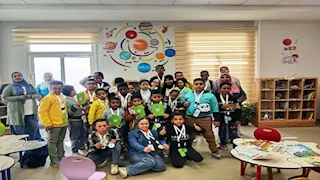 محافظ أسوان يشيد بأداء فرع مكتبة مصر العامة -صور