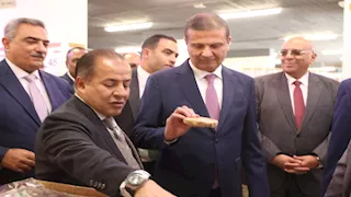 استعدادًا لرمضان.. فاروق يفتتح جناح منتجات "الزراعة" بـ"جملة ماركت" المريوطية