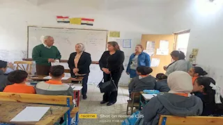 مديرة تعليم القاهرة تتفقد إدارة الزيتون التعليمية وتؤكد: لا تهاون في الانضباط