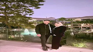 زوجة ياسر إبراهيم تهنئه بمناسبة عيد ميلاده