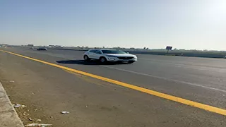 غلق منزل كوبري التسعين القادم من محور المشير طنطاوي في اتجاه مناطق السلام