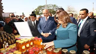 وزيرا التموين والتنمية المحلية يفتتحان معرض كنوز مطروح ببنها 
