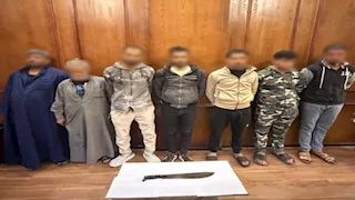 ضبط 7 متهمين ببتر أصبع طالب بسلاح أبيض في الغربية