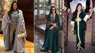 قبل أيام من رمضان.. 20 صورة لنجمات تألقن بعباءات رمضانية 