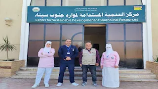 "عيشها بصحة" في رأس سدر.. فحوصات مجانية واستعداد آمن لرمضان (صور)