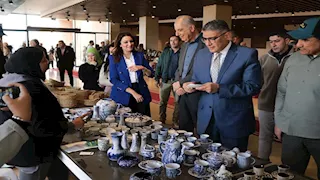 الأهرامات تستقبل معرض الحرف التراثية بحضور رئيس أوراسكوم