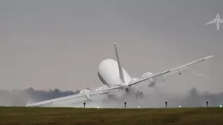 طائرة ركاب تشيكية تنجو من كارثة محققة قرب براغ