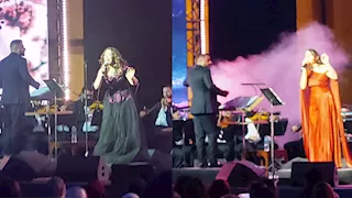 ‏أميرة أحمد وكنزي تتألقان في حفل عيد الحب بدار الأوبرا 