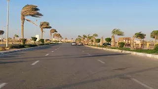 طوارئ بجنوب سيناء لمواجهة رياح وأتربة قوية وارتفاع الأمواج (صور)