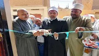 بالصور.. افتتاح 5 مساجد جديدة بأسوان بتكلفة 13 مليون جنيه