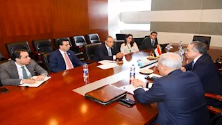 وزير الخارجية يلتقي مع الدكتور خالد العنانى مدير عام منظمة اليونسكو