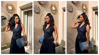 بـ"الجينز".. نسرين أمين تخطف الأنظار في أحدث ظهور على السوشيال ميديا