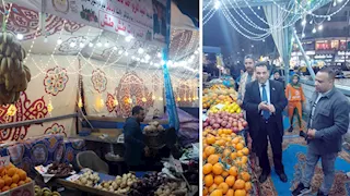 بتخفيضات 30%.. افتتاح معارض "أهلاً رمضان" بسيدى بشر والعصافرة  -صور