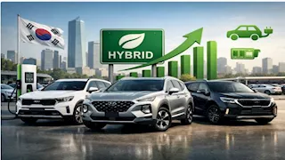 هيمنة الهجين على ثلث سوق السيارات الكوري خلال العام الماضي