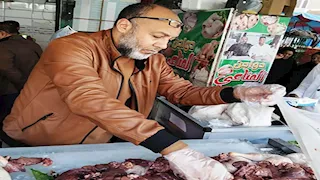 بالصور- حملات بيطرية مكبرة على أسواق اللحوم بأسوان قبل رمضان