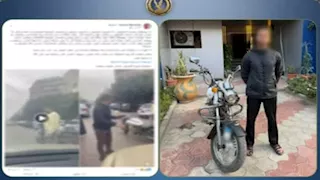 الداخلية تكشف ملابسات تضرر سيدة من اصطدام قائد دراجة نارية بسيارتها والتعدي عليها بالسب