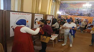 بمشاركة مصرية.. البيت الروسي بالإسكندرية يحتفل بعيد الربيع "المسلينتسا" (صور)