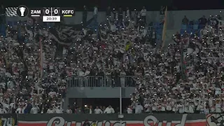 "تاريخ الملكي".. رسائل قوية من جماهير الزمالك للاعبي الفريق خلال مباراة كايزر تشيفز