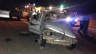 إصابة 16 في انقلاب سيارة ربع نقل على طريق العلاقي بأسوان