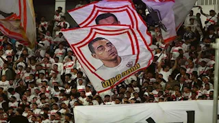 "لقطة جديدة".. كيف كرم جمهور الزمالك رموزه أمام كايزر تشيفز (صور)