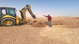 إحباط محاولة تعدي على أملاك دولة واسترداد 5 أفدنة في باريس  بالوادي الجديد- صور