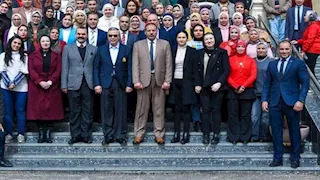 ودع الموظفين.. الفريق أحمد خالد يغادر ديوان محافظة الإسكندرية (صور)