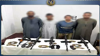 مصرع عنصر إجرامي وضبط 4 آخرين في تبادل إطلاق نار مع الشرطة بأسيوط