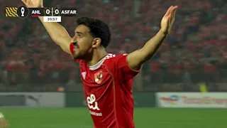 "أفضل لاعبي الأحمر".. أرقام محمد علي بن رمضان لاعب الأهلي أمام الجيش الملكي