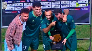 دونجا يحصد جائزة رجل مباراة الاتحاد السكندري وسموحة في الدوري