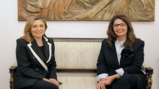 وزيرة الثقافة الدكتورة جيهان زكي تستقبل الدكتورة نيفين الكيلاني