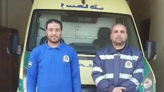 "أمانة الطريق".. طاقم إسعاف يعيد 370 ألف جنيه لمصاب بالبحيرة